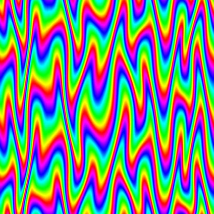 Melting Waves of Color